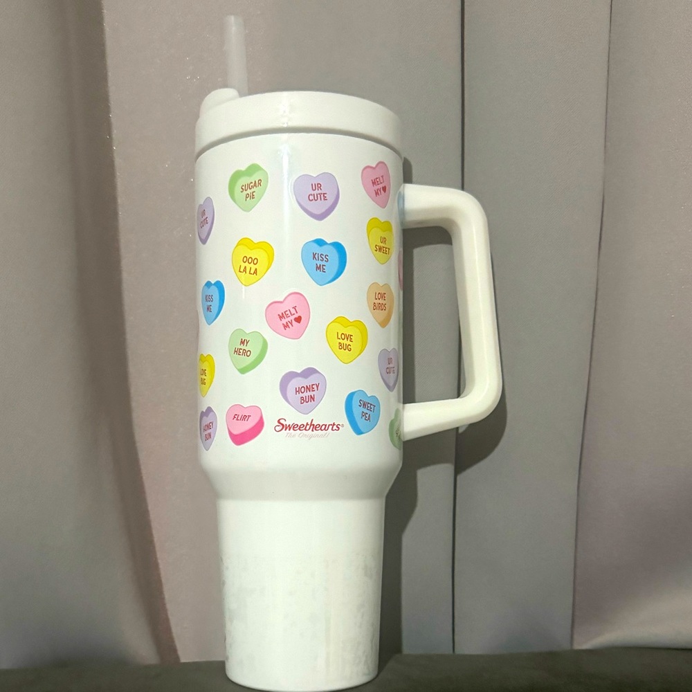 TikTok Sweetheart Tumbler 40oz Stainless Steel Insulated CVS Valentine Heart NEW